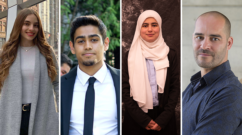Meet the student recipients of the 2020 Alumni Awards and Scholarships