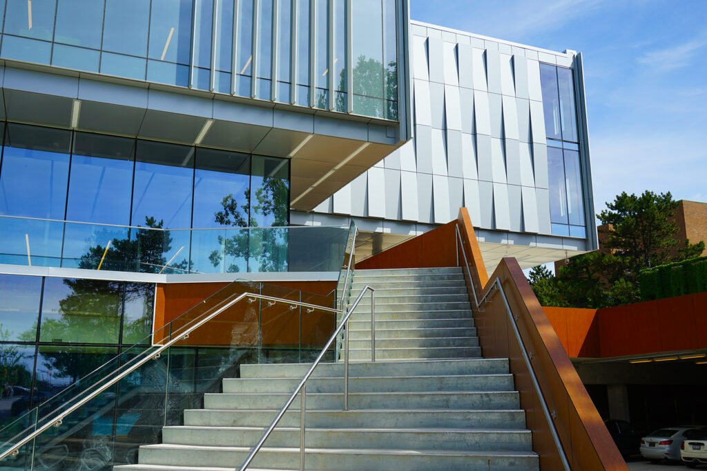 Building on York University Keele Campus.