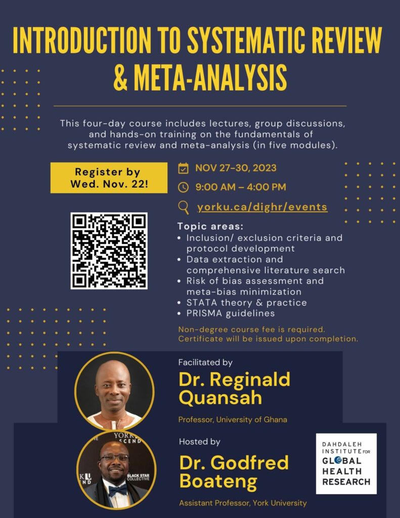 Introduction to Meta-Analyses