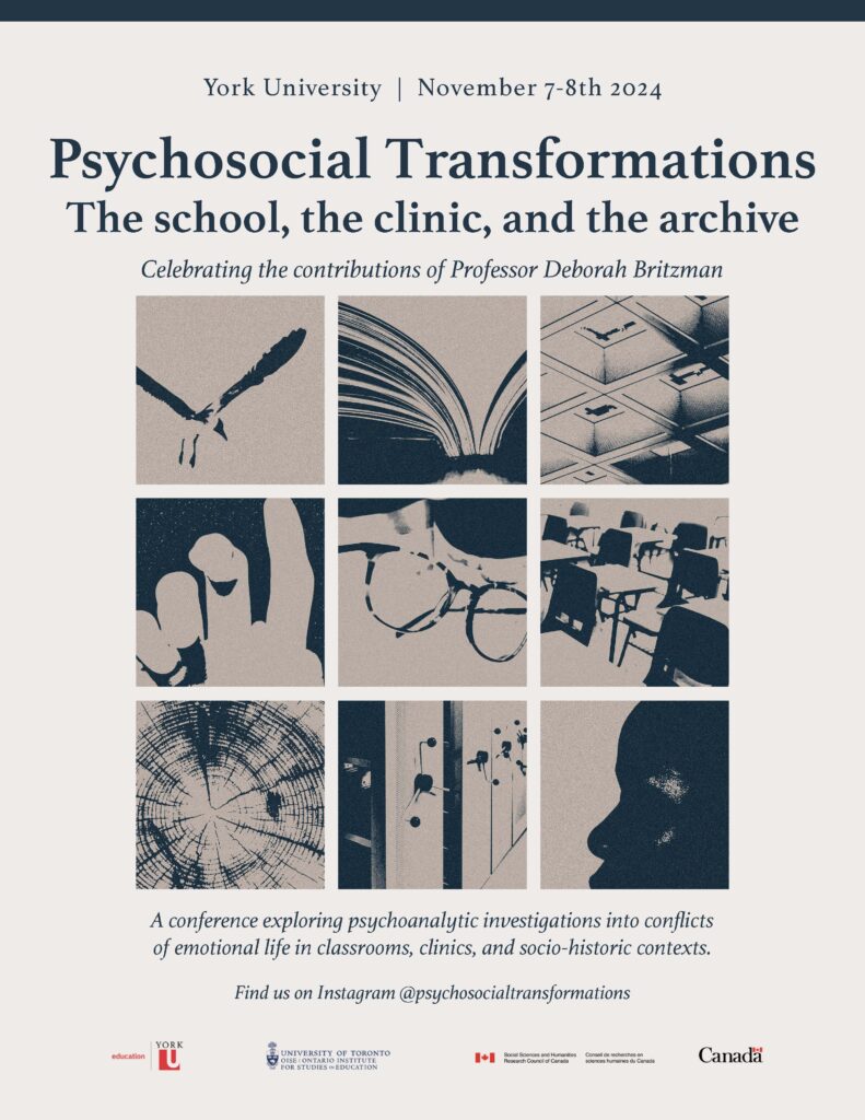 Psychosocial Transformations conference poster