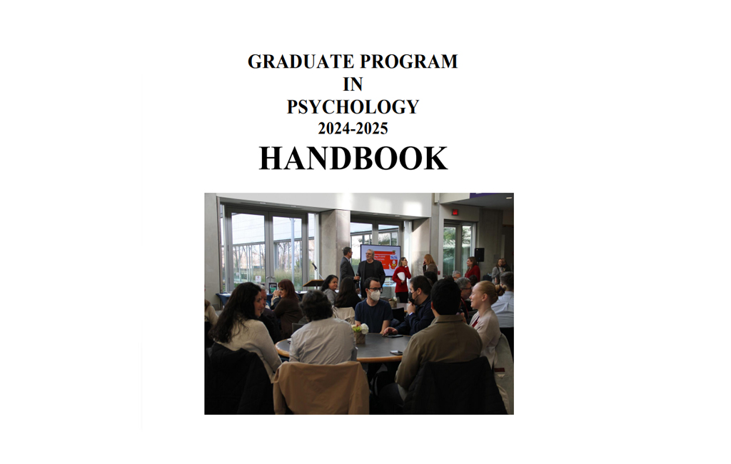 photo of the 2024–2025 Graduate Psychology Handbook