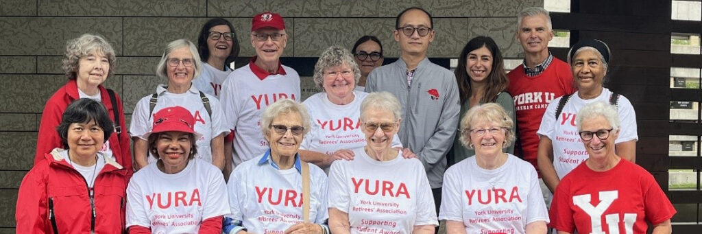 Image of group of York University Retirees