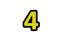 icon for number 4