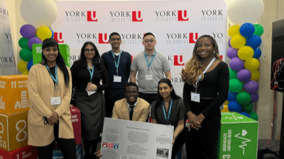 group photo of AF members at Capstone Day