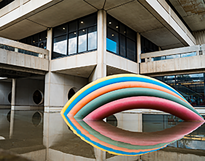 Library sculpture exterior