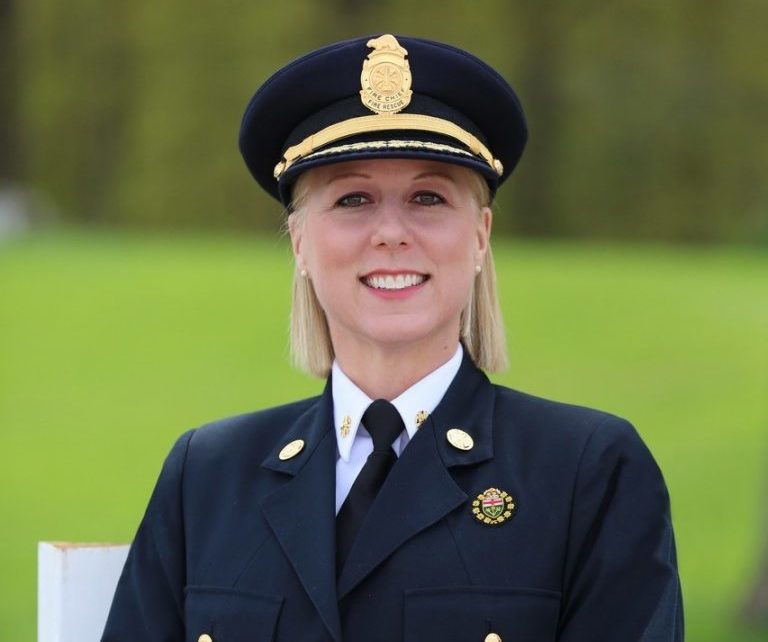 DEM Alumna Deryn Rizzi Becomes First Female Fire Chief For City Of ...