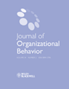 journal of org behaviour cover