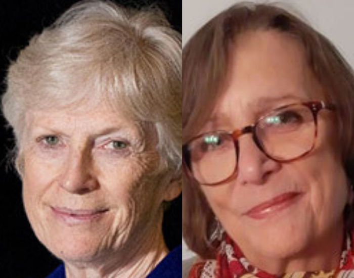 Headshots of Professor Emeritus Pat Armstrong, Distinguished Research Profession of the Department of Sociology, Jacqueline A. Choiniere, Associate Professor in the School of Nursing at York University