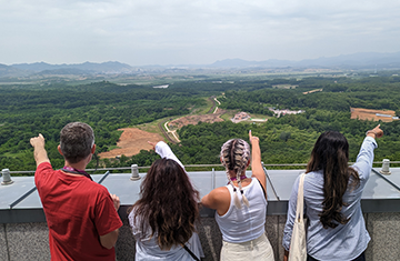 students site seeing in Seoul