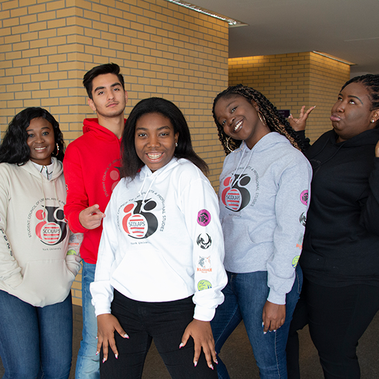 SCOLAPS students posing for a picture.