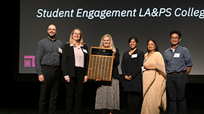 LA&PS Student Engagement Team Honoured at President's Staff Recognition Awards