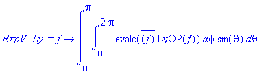 ExpV_Ly := proc (f) options operator, arrow; int(in...