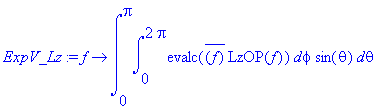 ExpV_Lz := proc (f) options operator, arrow; int(in...