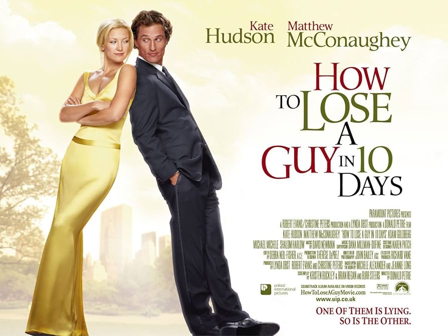 How to Lose a Guy in 10 Days movie poster.