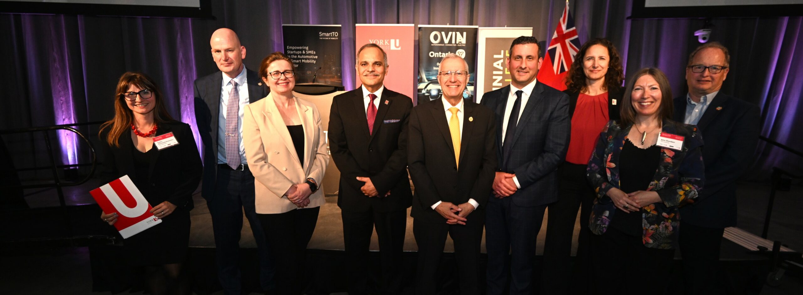 Ontario supports the development of smarter, more sustainable transportation technologies with $1.5M in funding to York University through OVIN