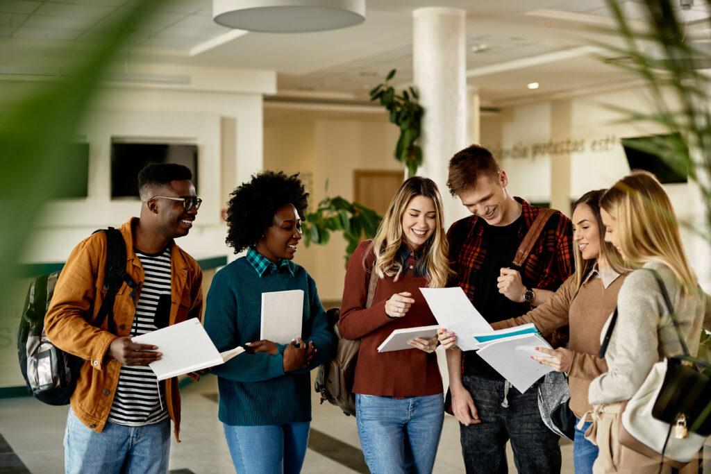 A group of students.