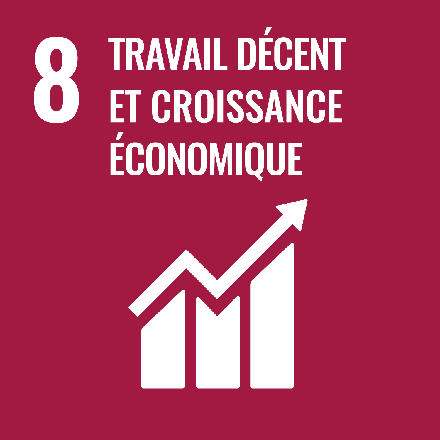  8. Travail décent et croissance économique icon