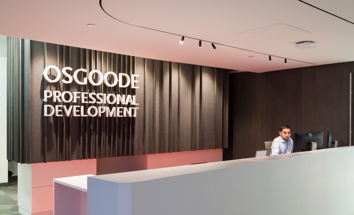 Développement professionnel Osgoode au centre-ville de Toronto.