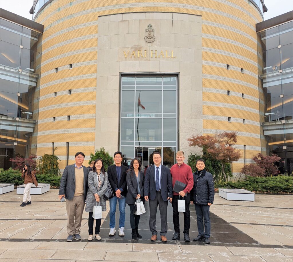 KORE members met with Deputy Consul General, and four consuls, of the Korean consulate in Toronto, October 2024