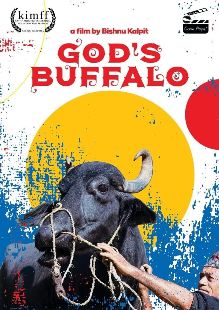 Poster for God's Buffalo Film (2021)