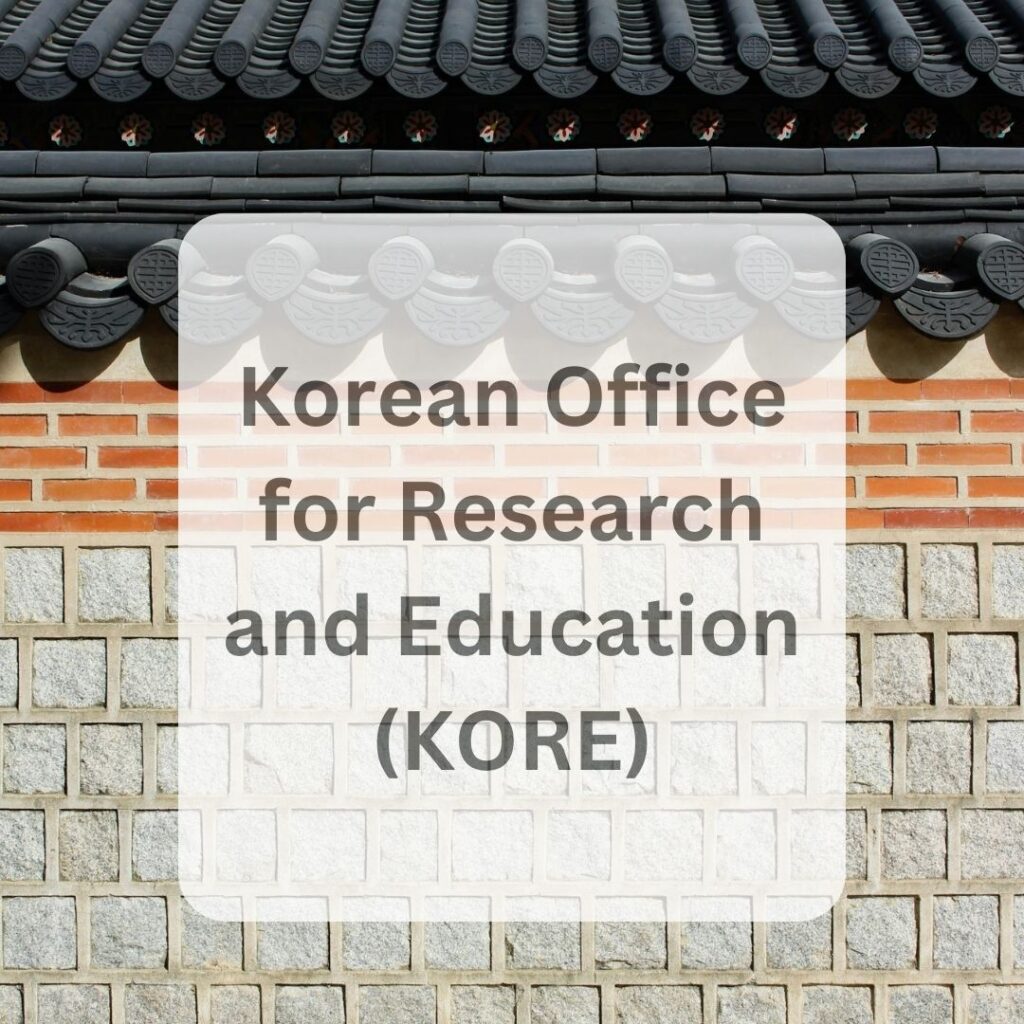 Image for the Korean Office for Research and Education (KORE)