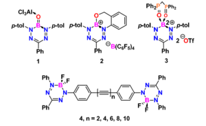 photo showing the structure of Boron formazanate Heterocycles