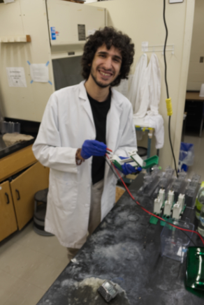 Nazir Awad, Honours thesis student