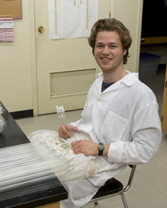 Nick Chrobok, Biology Research Practicum student