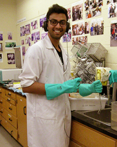 Advait Pandya, Honours Thesis student