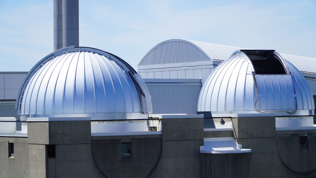 Allan I. Carswell Observatory Domes
