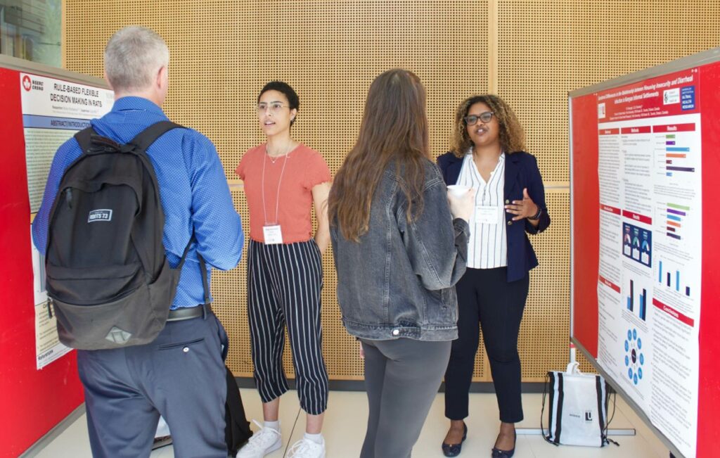 Students at theFaculty of Science Summer 2023 Undergraduate Research Conference