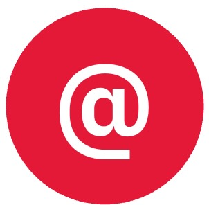 email @ (at) symbol 