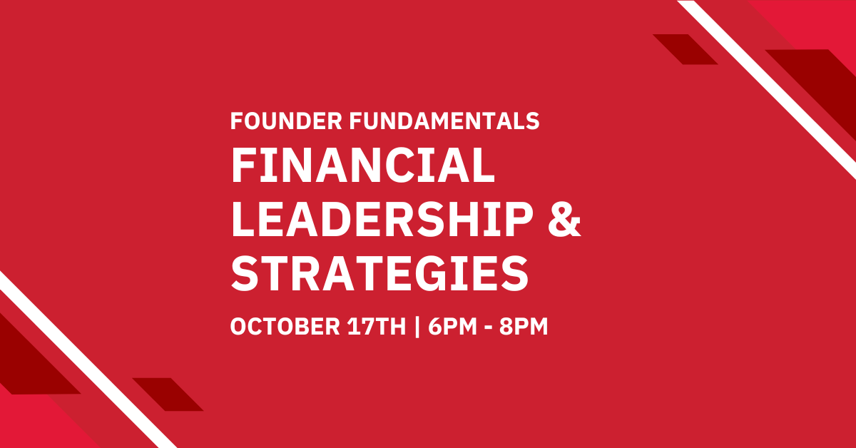 Founder Fundamentals Financial Leadership Strategies YSpace