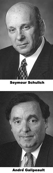 Seymour Schulich & Andre Galipeault