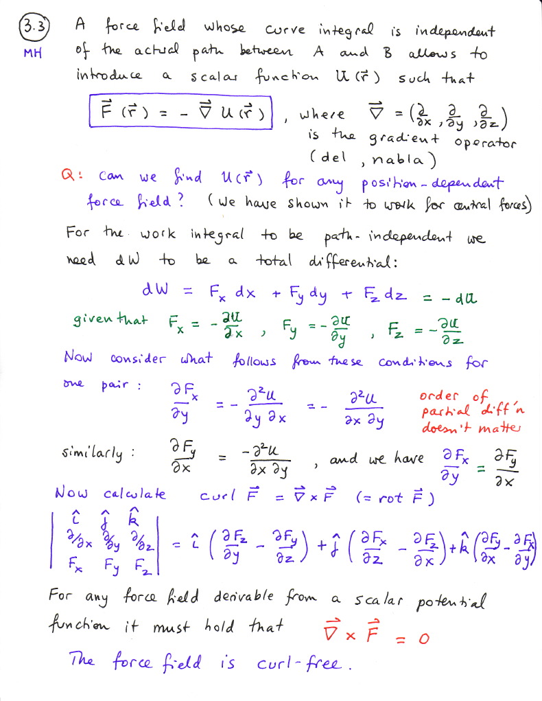 Classical Mechanics Course Notes